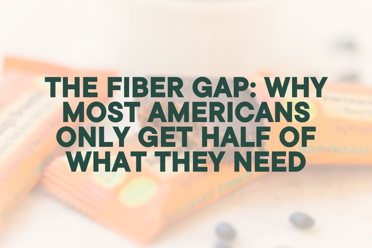 The Fiber Gap: Why Most Americans Only Get Half of What They Need