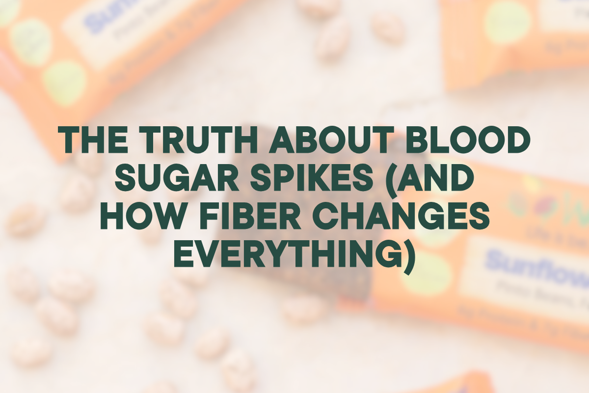 The Truth About Blood Sugar Spikes (And How Fiber Changes Everything)