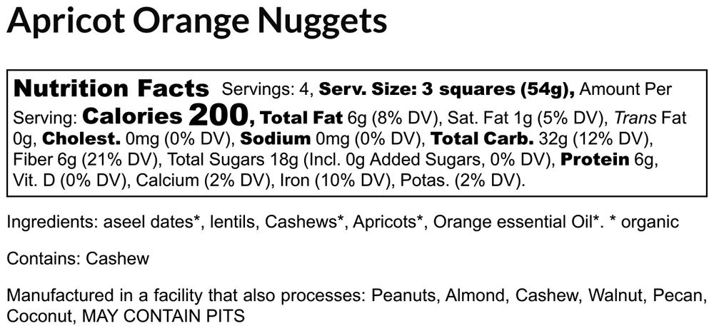 
                  
                    Apricot Orange Nuggets 7.6oz
                  
                
